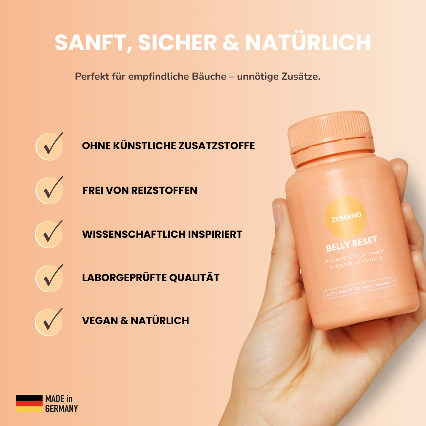 BELLY RESET - 3 Phasen-Entlastungs-Komplex