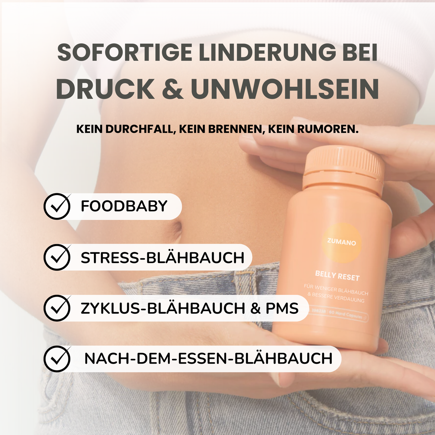 BELLY RESET - 3 Phasen-Entlastungs-Komplex